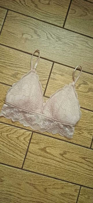 Koronkowy biustonosz H&M r. 40# 75 C