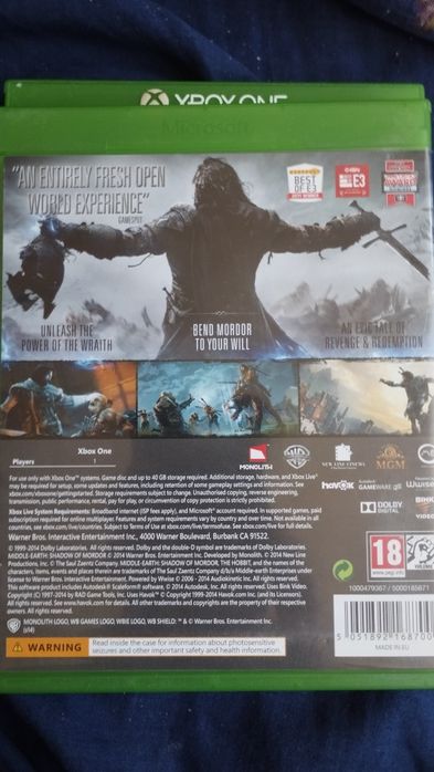 Shadow of Mordor Xbox one, wyprzedaż własnej kolekcji