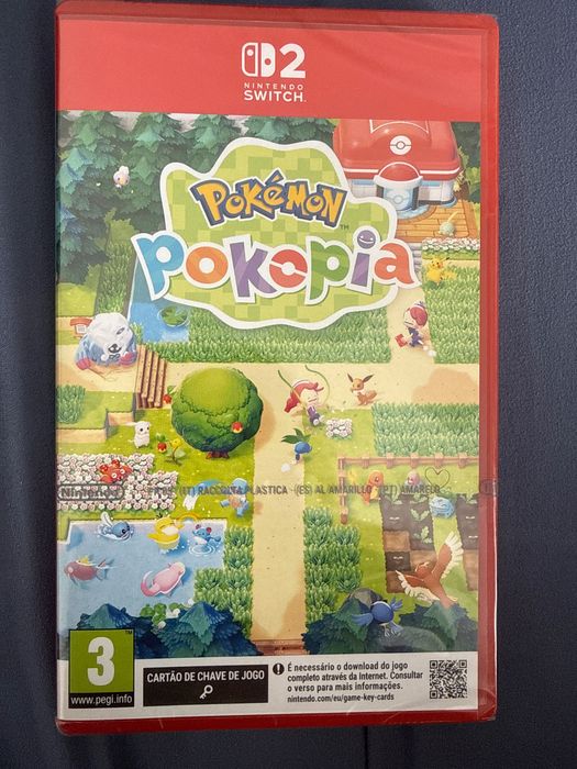 Pokemon Pokopia Switch 2 cartão de chave de jogo