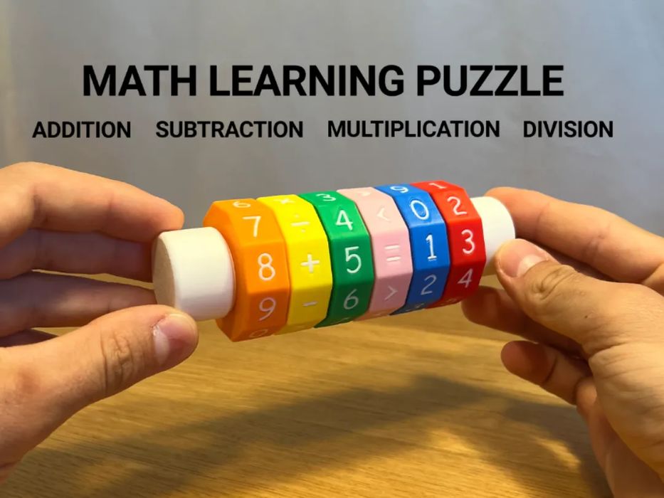 Puzzle Matemático Divertido para Aprender Números
