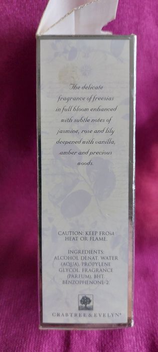Crabtree & Evelyn Freesia woda toaletowa UNIKAT