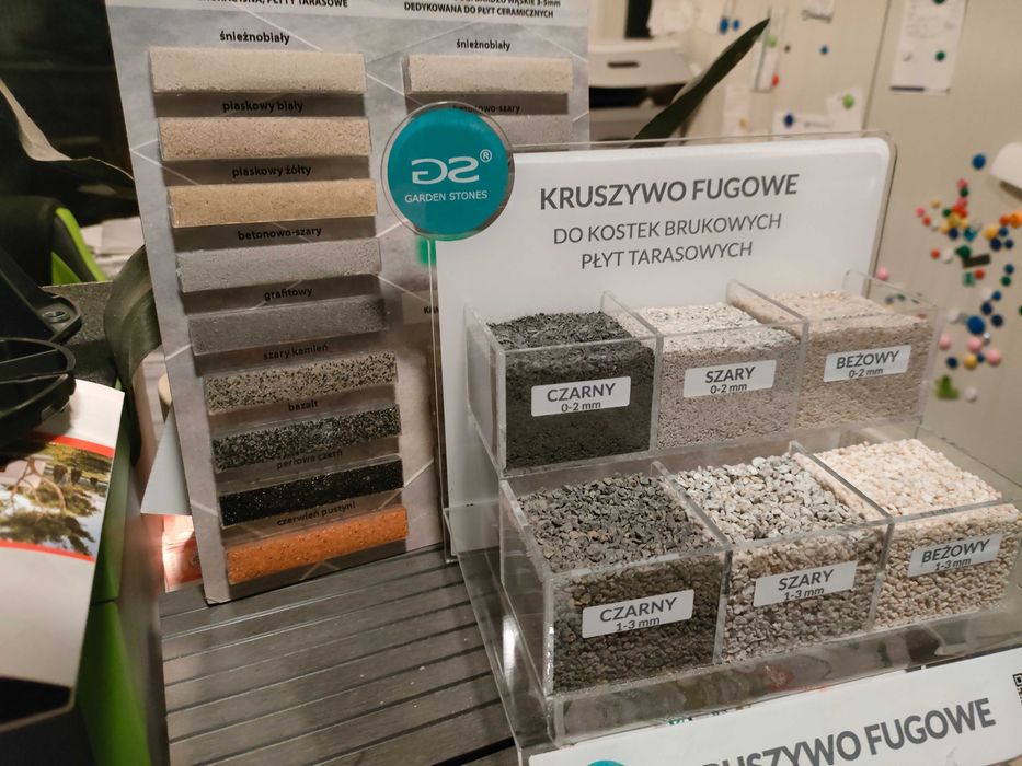 Żywica Fuga żywiczna 25 kg do kostki brukowej granitowej płyt taras