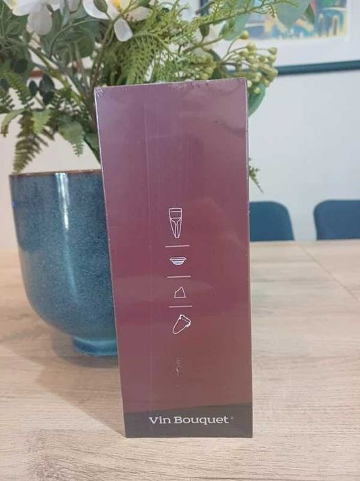 Decantador de Vinho Vin Bouquet com Base e Filtro (NOVO em Caixa)
