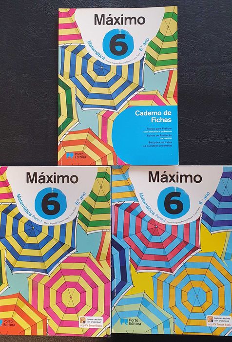 Máximo 6 Matemática Porto Editora