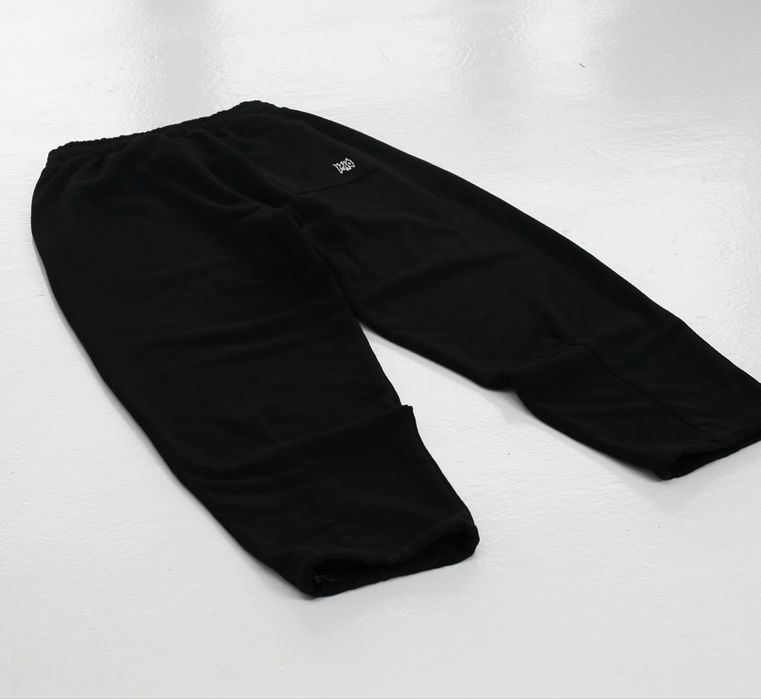 Широкі чорні спортивні штани M40 BAGGY SWEATPANTS широкие штаны бегги