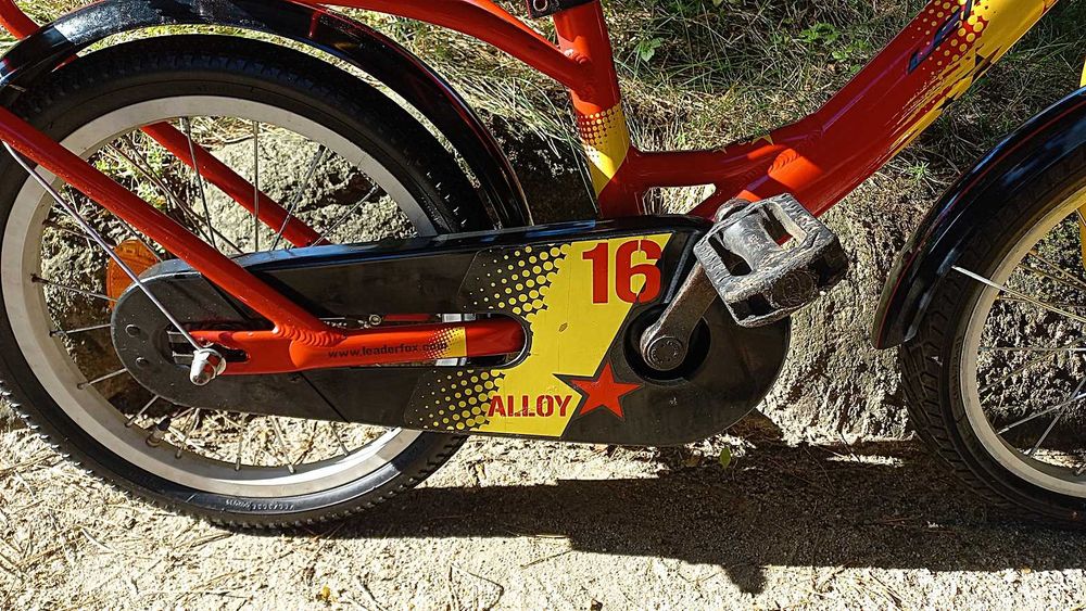 Alu Rower Dziecięcy dla dziecka 4-6 lat Leader Fox Star Junior 16