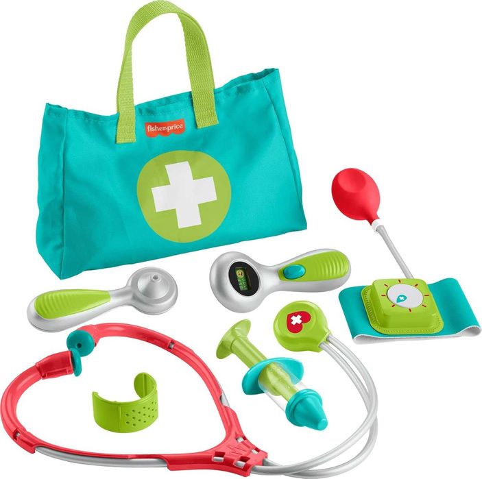 Ігровий набір лікаря Fisher-Price Preschool Pretend Play Medical Kit!