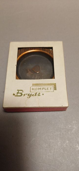 Zestaw popielniczka brydżowa prl