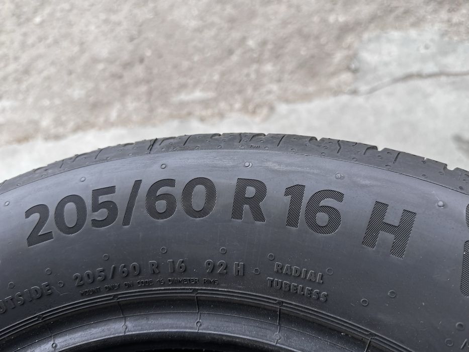NOWE 205/60/16 Continental opony letnie komplet
