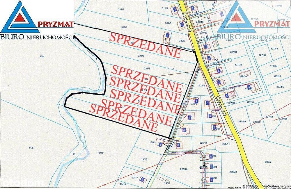Działki Budowlane - Ul. Graniczna!