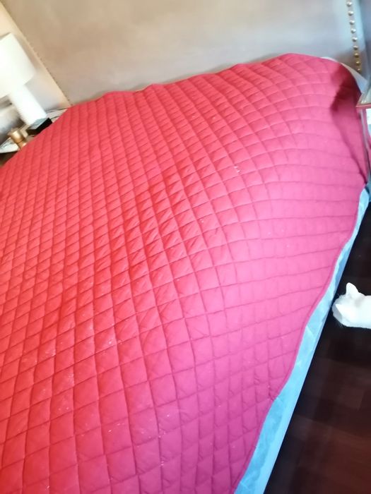 Edredon reversível de casal