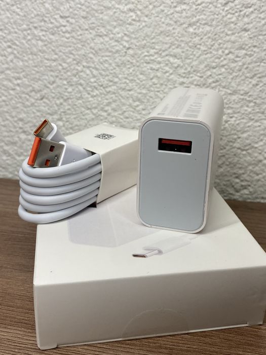 Турбо зарядка Xiaomi 33W блок + кабель, комплект зарядное сяомі сяоми