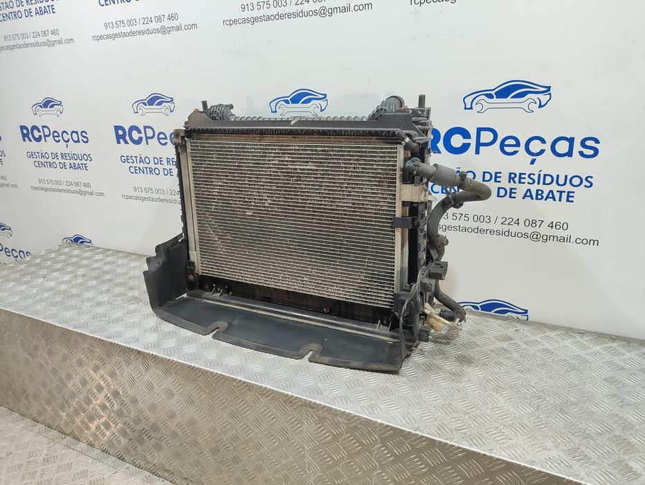 Frente Fibra Diesel Com Radiador Intercooler Termoventilador Jaguar XE