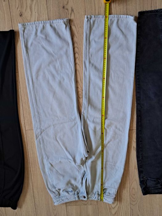 Jeansy zestaw 36 stan bardzo dobry dzwony sinsay
