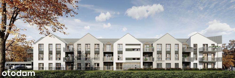 3-pokojowe mieszkanie 50m2 + ogródek Bez Prowizji