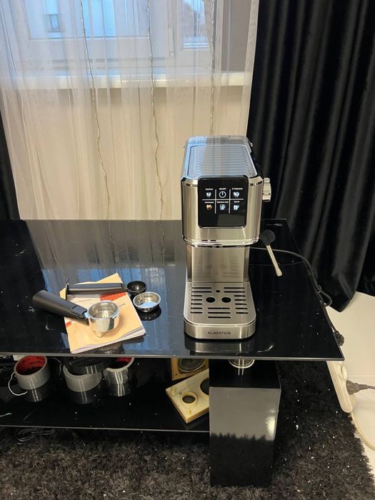 Кавоварка з Німеччини Klarstein SteelPresso Slim 10046328