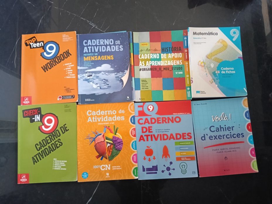 Cadernos atividades 9 ano