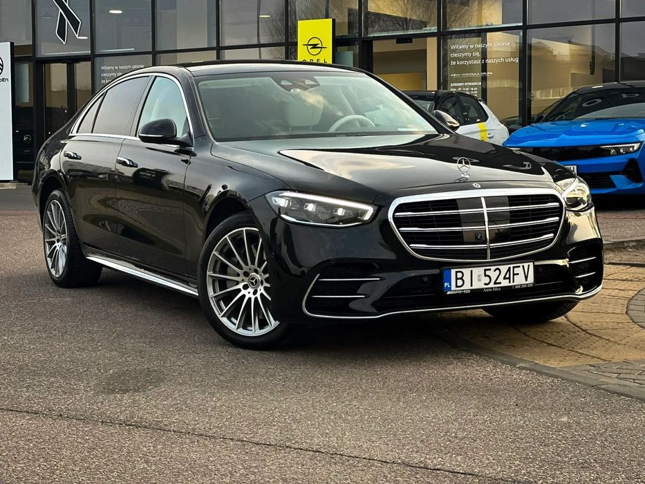 Mercedes-Benz Klasa S S400d, Long, Salon Polska, Stan Idealny, FV23%,