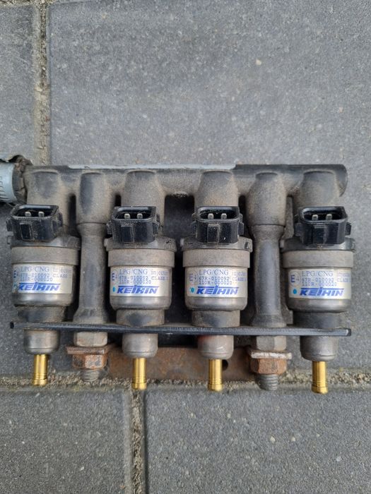 Wtryskiwacze Wtryski Listwa wtryskowa Gazu LPG KEIHIN