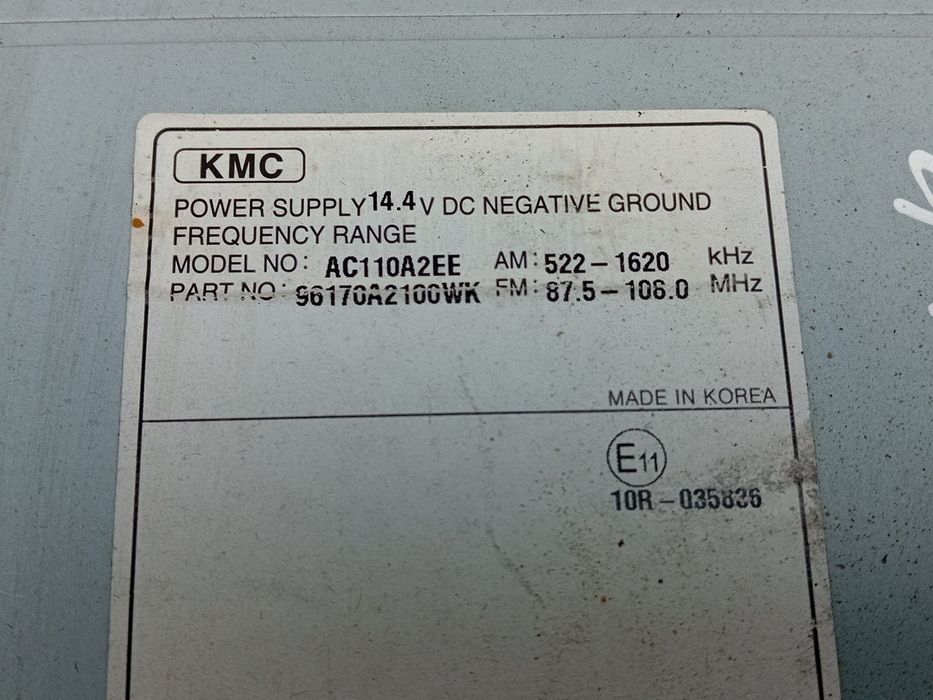 Display / ecrã de informações KIA Ceed (JD)
