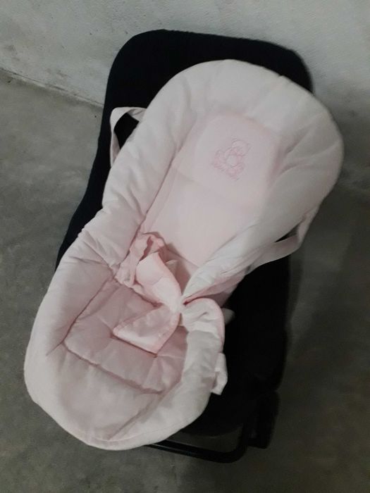 Espreguiçadeira bebe Duas forras (Azul e Rosa)