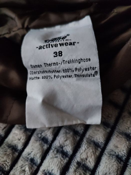 Треккинговые штаны Crane, утеплитель Thinsulate,