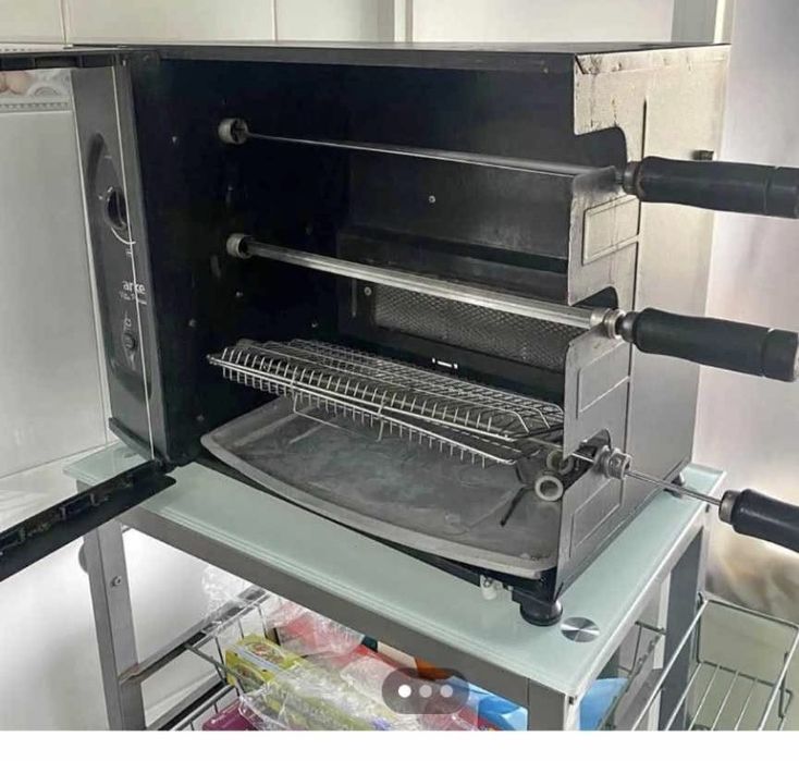 Grelhador a gaz sem fumo