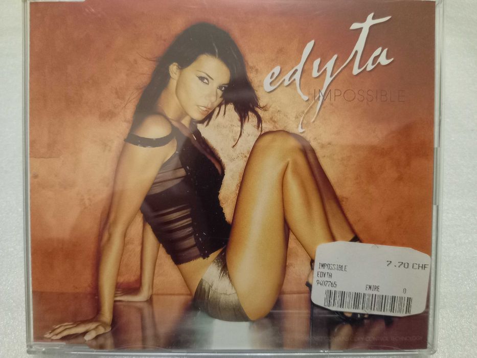 Płyta CD "Edyta - Impossible" Singiel Kupiony w Szwajcarii E. Górniak