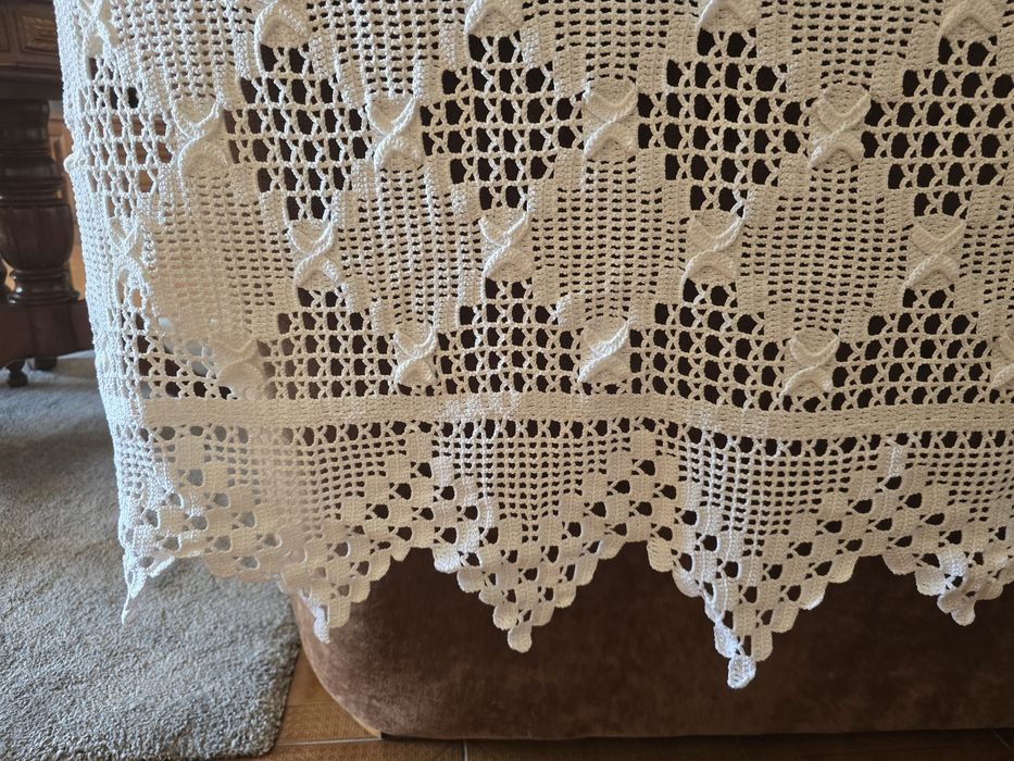 Colcha em croché - feita à mão