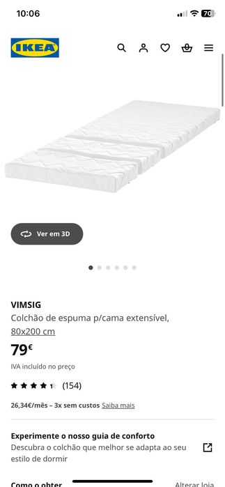 Vendo 2 camas de criança, IKEA,  como novas,  sem marcas de uso.