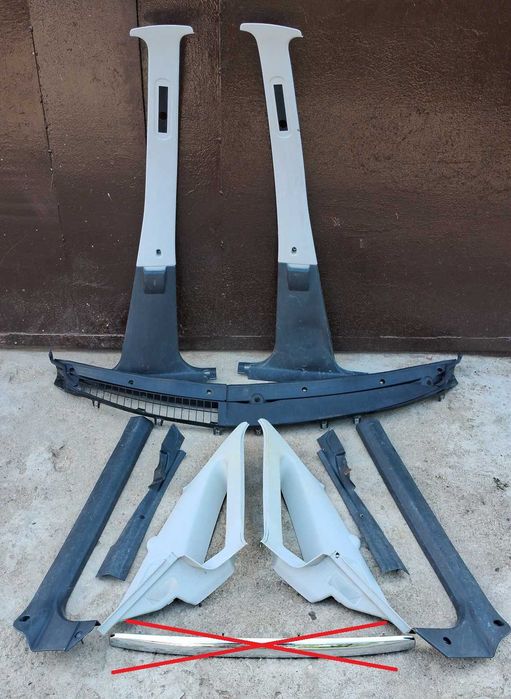 Дверні карти пріора ваз 2170-2172 в гарному стані