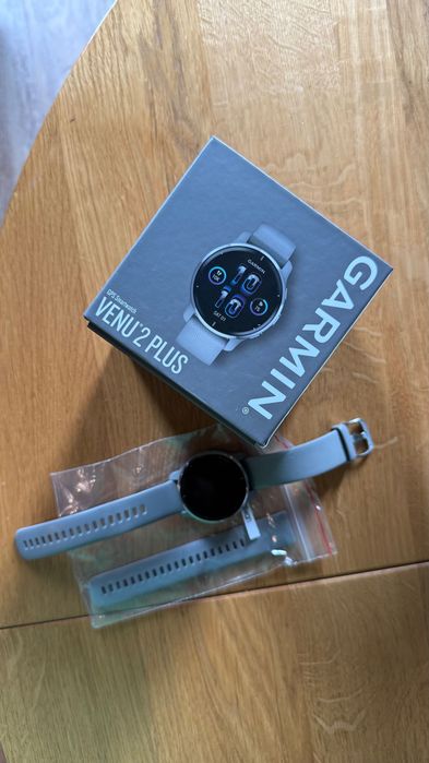 Zegarek Venu 2 plus używany + pasek szary