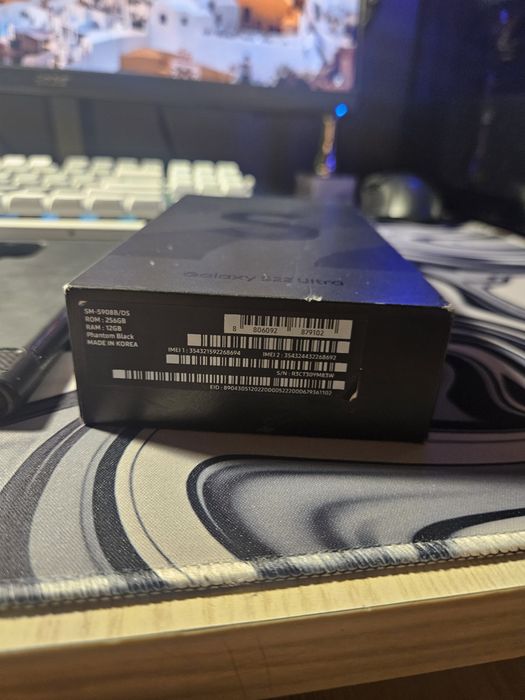 Smartfon samsung s22 ultra 5g 12/256gb szary