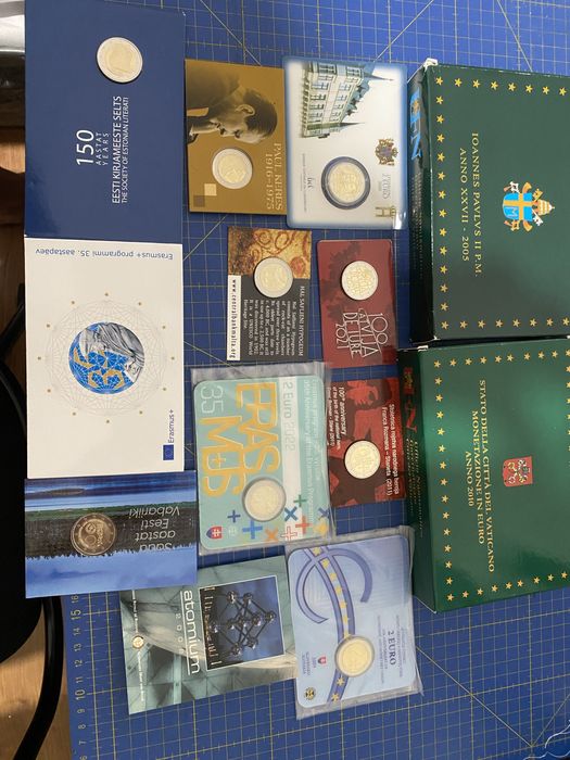 Moedas comemorativas 2€