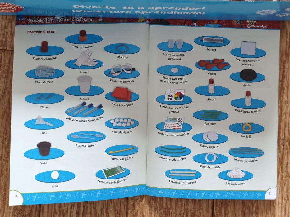 Science4you – Super Kit de Ciências 6 em 1