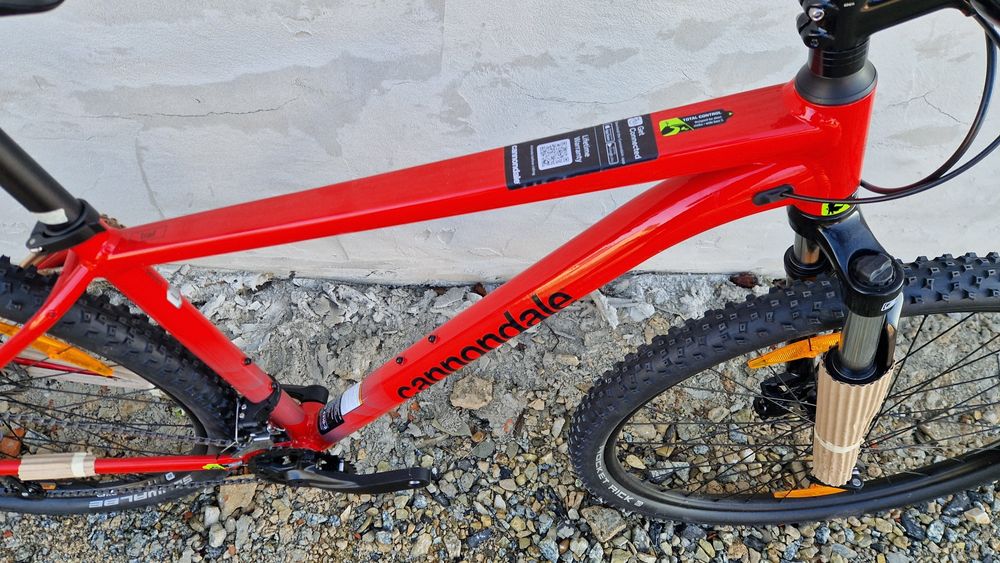Nowy rower mtb Cannondale trail 7 roz  M czerwony i zielony L 2x9