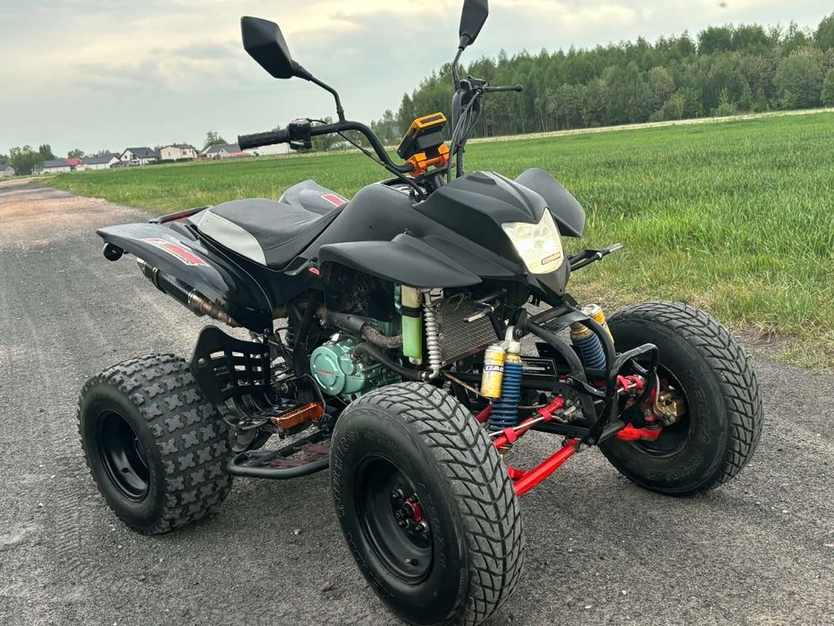 Quad Bashan 250 zarejestrowany mega stan sportowy mocny