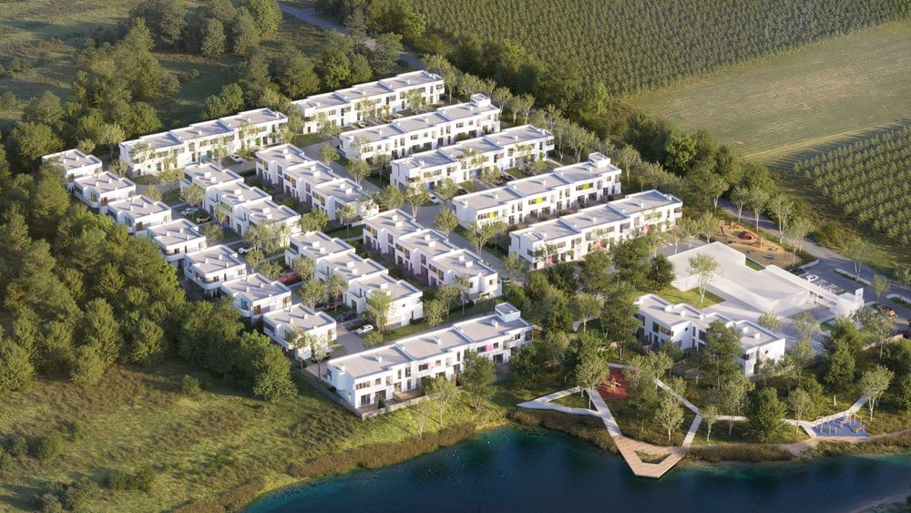 ArtPark таунхауси в Авангарді від забудовника. Парк, озеро, відеоспостереження