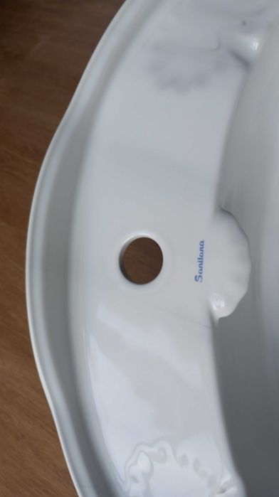 Lavatório Sanitana efeito marbreado