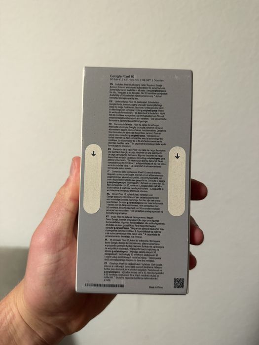 Google Pixel 10 128gb obsidian новий запакований