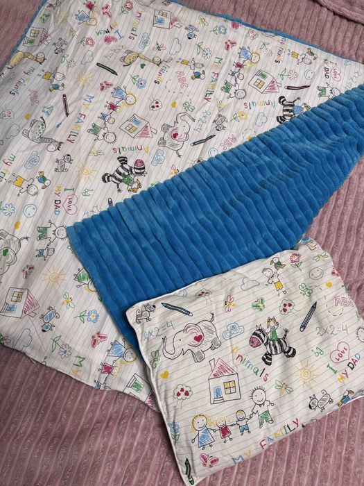Постіль дитяча простирадло ковдра