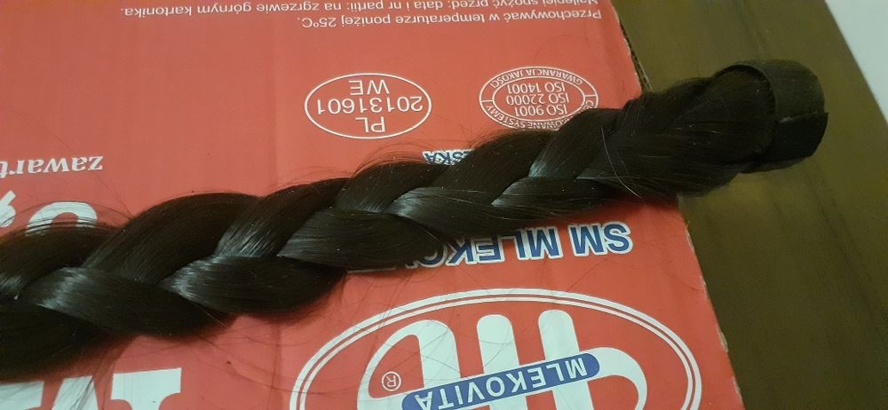 Naturalne piękne wlosy