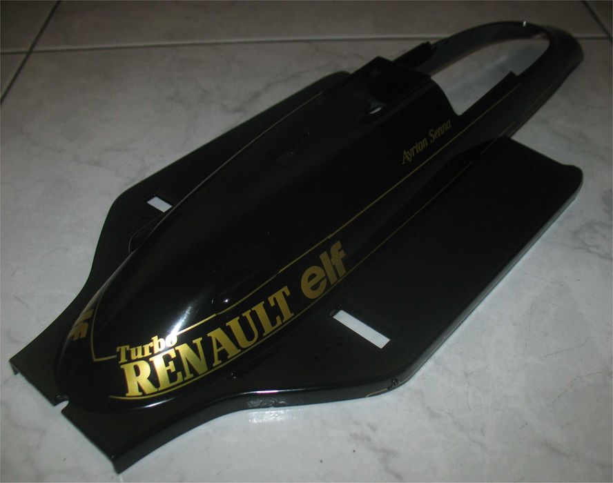 Ayrton Senna- Cobertura motor/chassis do Lotus Renault 97T -Escala 1/8