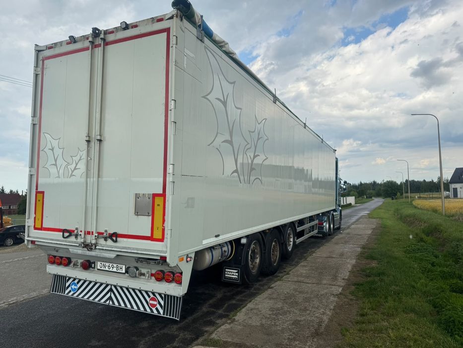 Naczepa Knappen K100 92m3 z ruchoma podloga
