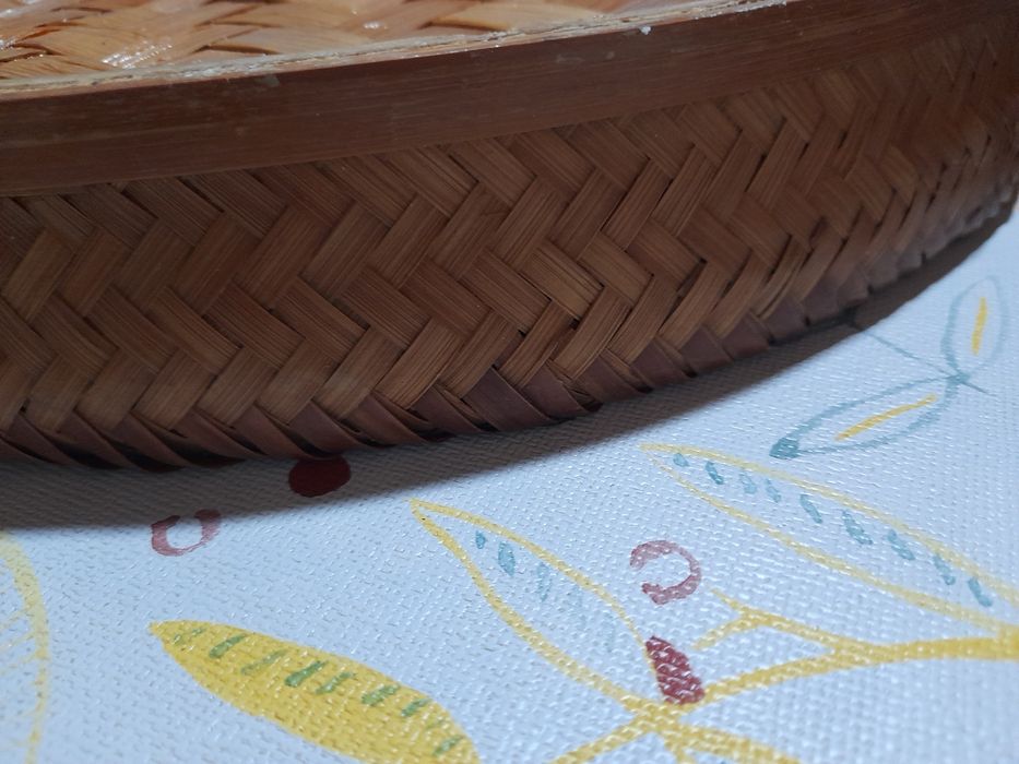 Cestos de verga vintage.