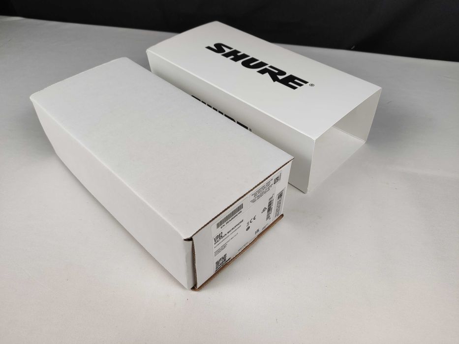 Microfone Shure VP82 Shotgun Novo
