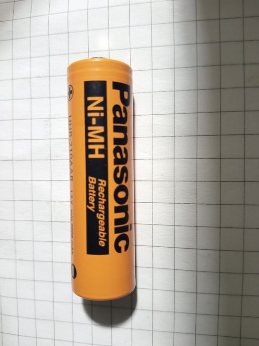 Аккумулятор промышленный AAA Panasonic 2000mah HHR-80AAAB NiMH Button