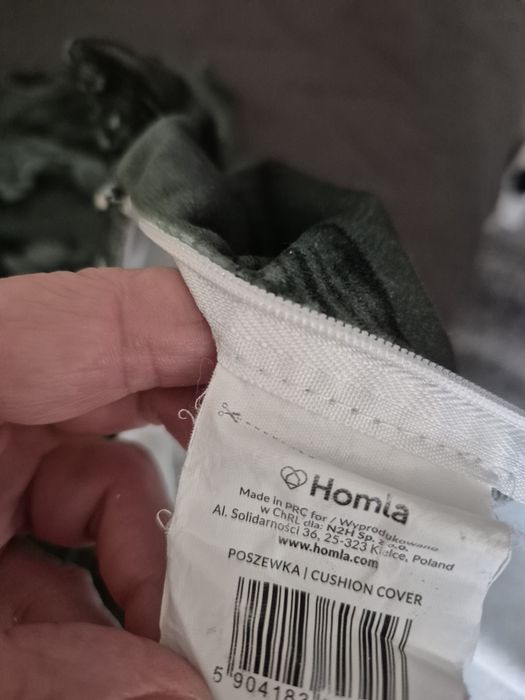 Ozdobne poszewki zielone Homla