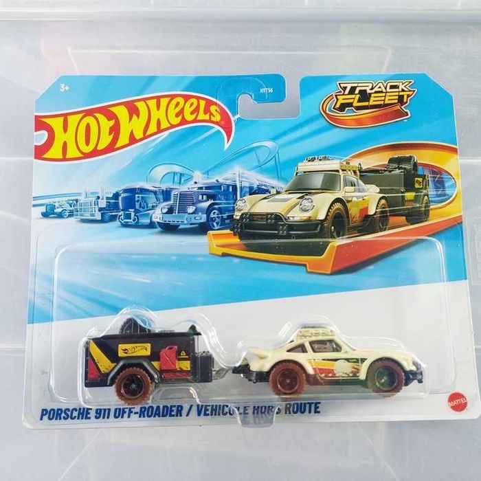 Hot Wheels Track Fleet Porsche 911 Off-Roader Novo em caixa fechada