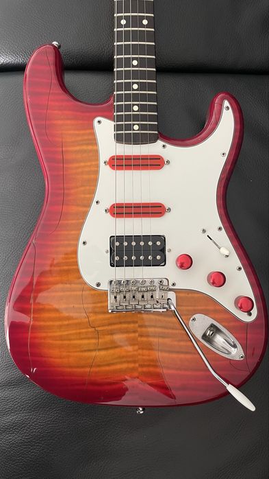 Fender strat MIJ fotoflame de 94